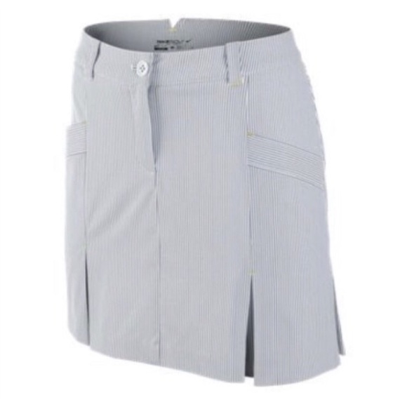Nike Striped Golf Skirt - Picture 1 of 9